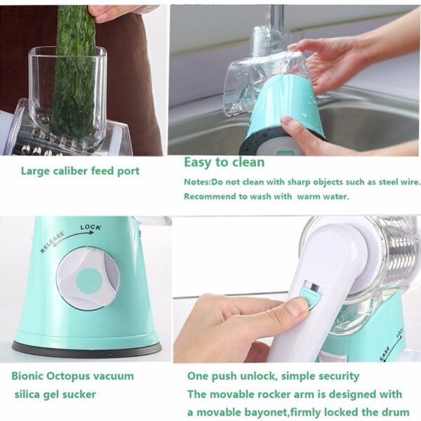 multifunction potato carrot grater vegetable cutter chopper