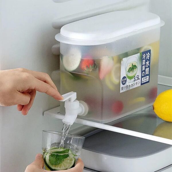 3.5l water jug with faucet lemon juice jug